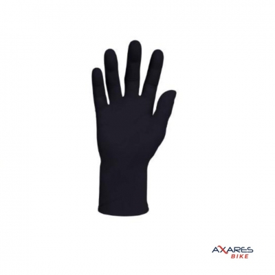 Guantes Descartables de Nitrilo Negro NP – Caja x100 Sin Polvo--imagen-1